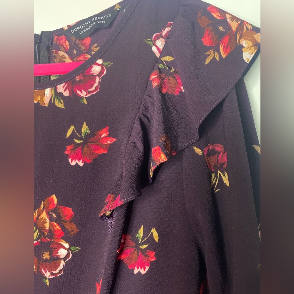 Floral Ruffle Dress - Picture 4 of 5